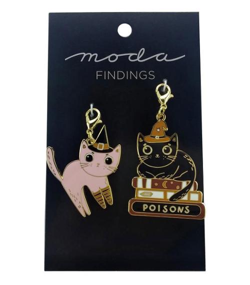 Cats Zip Charm 2ct