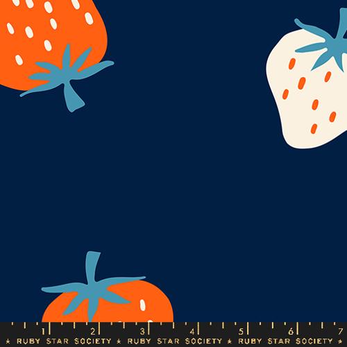 108" Wide back Strawberry Navy