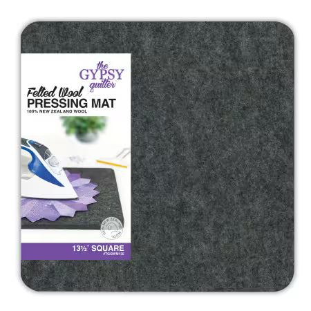 Wool Pressing Mat 13-1/2in x 13-1/2in x 1/2in Thick