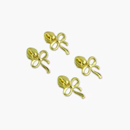 Bow Zipper Pulls