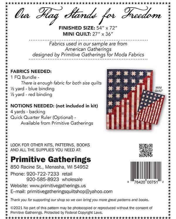 Our Flag Stands for Freedom