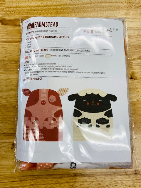 Farmstead Cuddle Pig and Sheep Kit