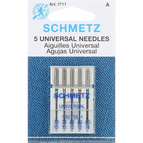Universal Machine Needle Asstd Schmetz