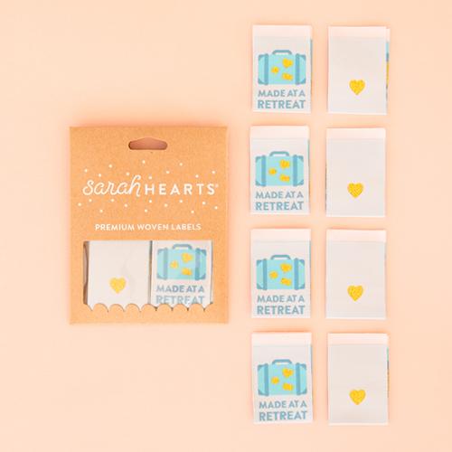 Sew in Labels Made At Retreat